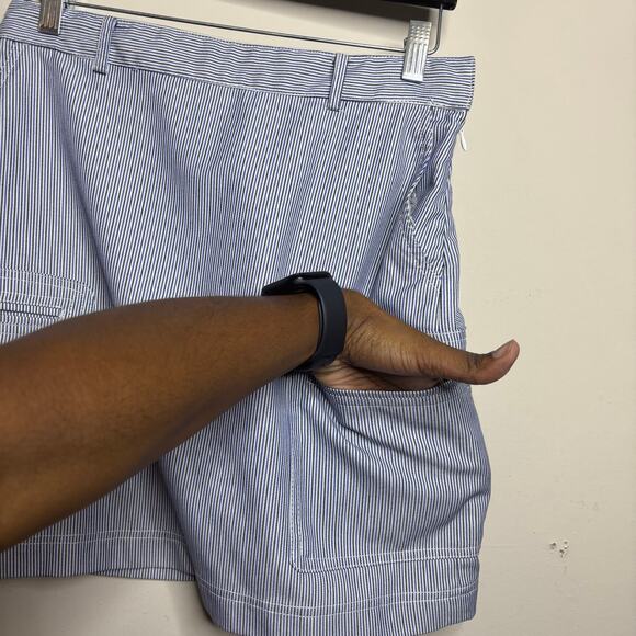 T Tahari striped mini skirt summer casual women's size 4 - Picture 6 of 10